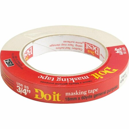 ALL-SOURCE 0.70 In. x 60 Yd. General-Purpose Masking Tape 81454